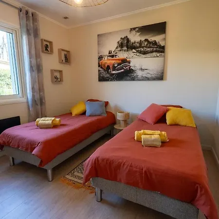 别墅 Modern With Hot Tub, 6p 罗克布伦河畔阿尔让